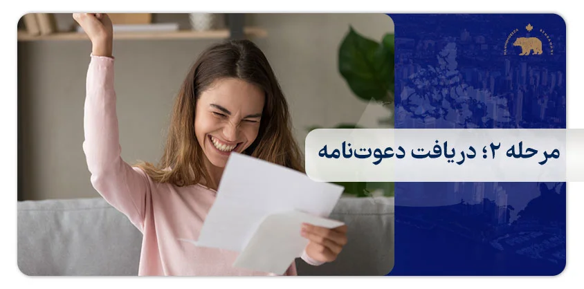 دریافت دعوت‌نامه برای مهاجرت به کانادا